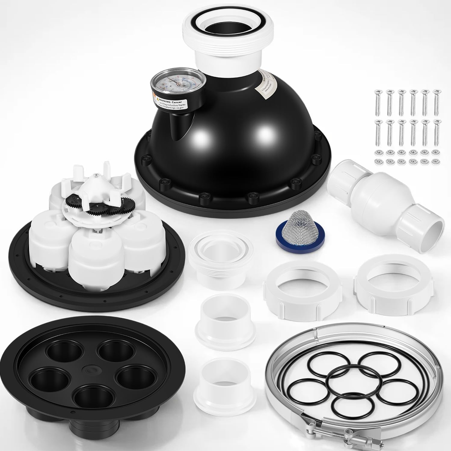 5-9-2000 Valve Kit 5-Port Fit for Caretaker In-Floor Cleaning System, for Zodiac