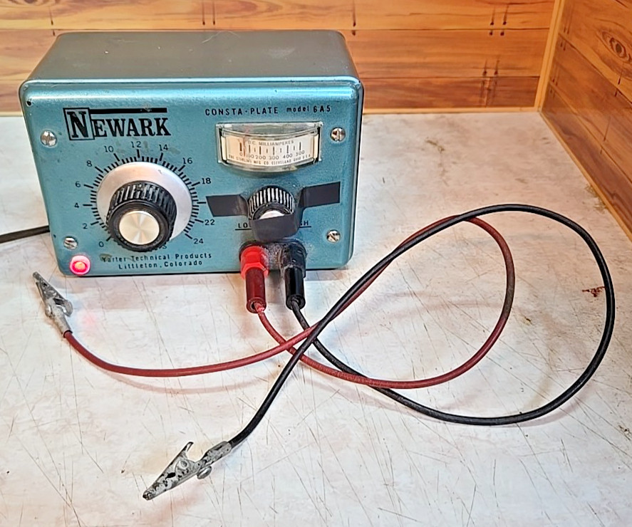 Vintage Newark Consta-Plate Model 6A5; Works