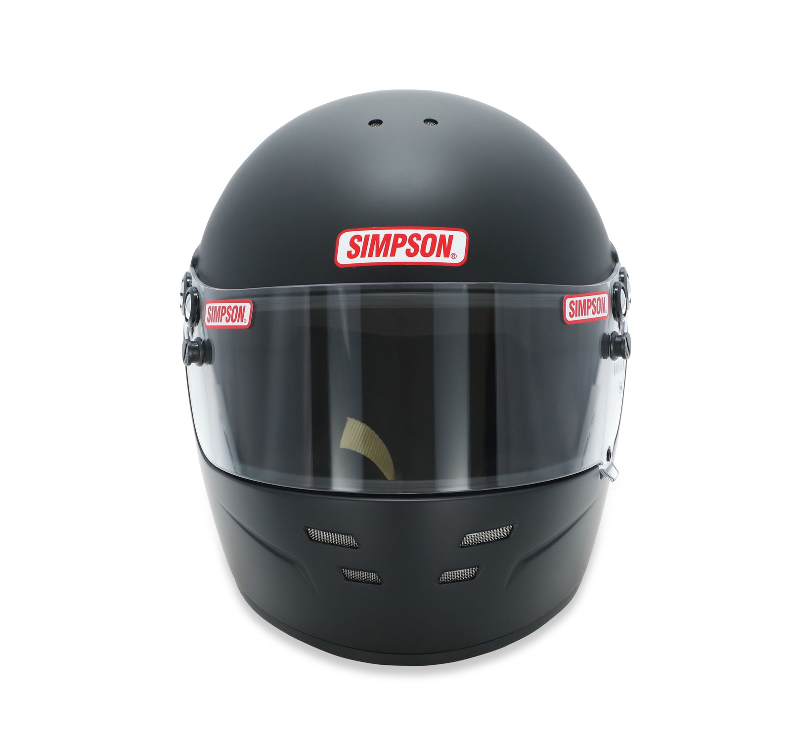 Simpson Racing 7100048 Snell SA2020 Viper Racing Helmet - Adult XL - Flat Black