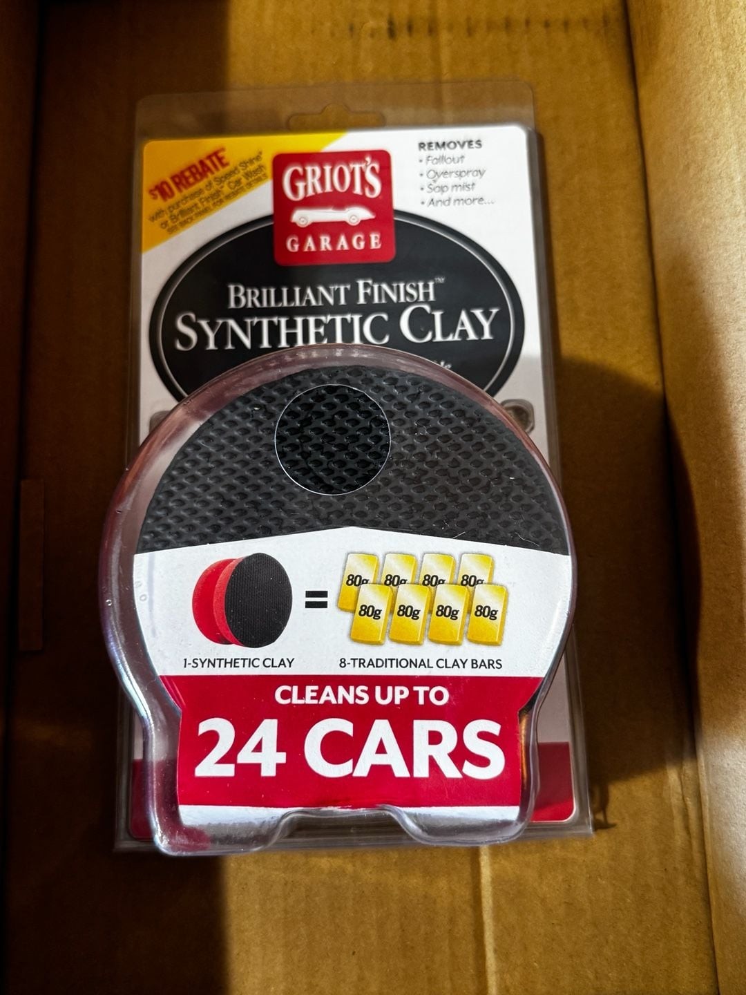 Griot's Garage Brilliant Finish Synthetic Clay (Item #10691)