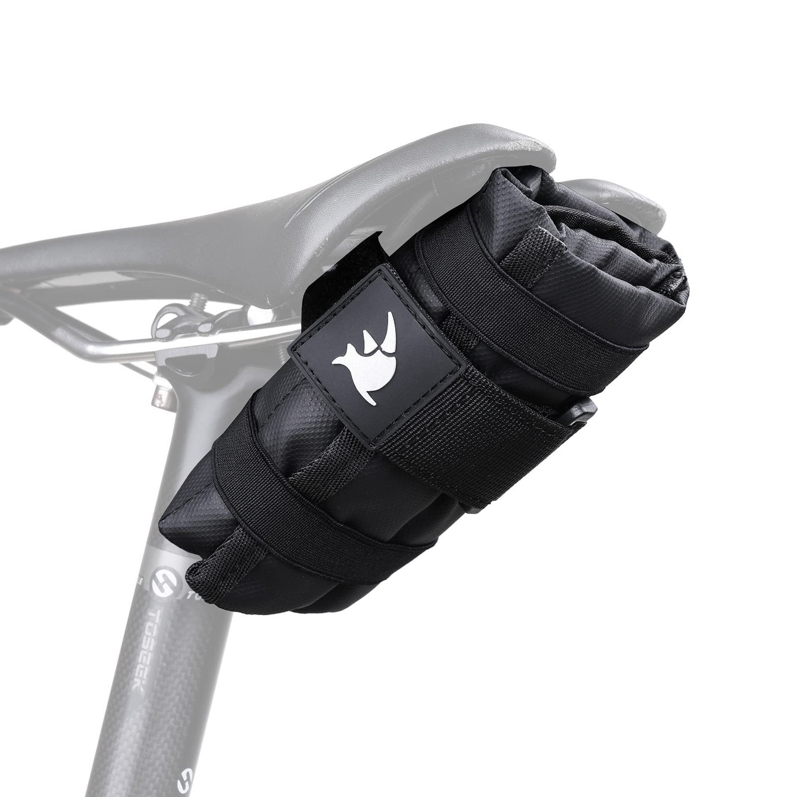 Bike Saddle Bag Bicycle Under Seat Bag Repair Tools Pouch Frame Bag for Mount...