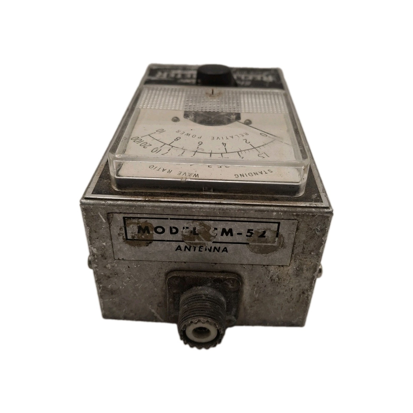 Vintage Standing Wave Reflectometer Model CM-52 by Cesco Electronics