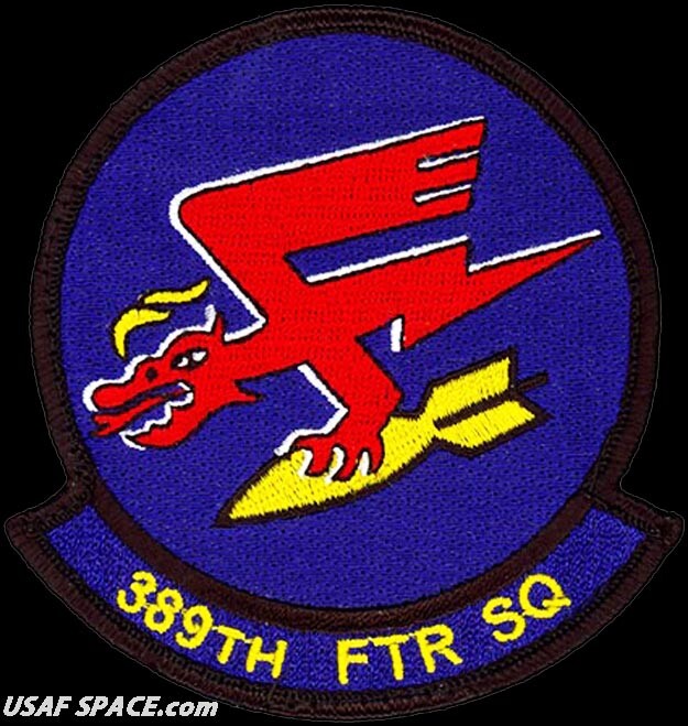 USAF 389th FIGHTER SQUADRON -F-15E- Mountain Home AFB, ID - ORIGINAL VEL PATCH