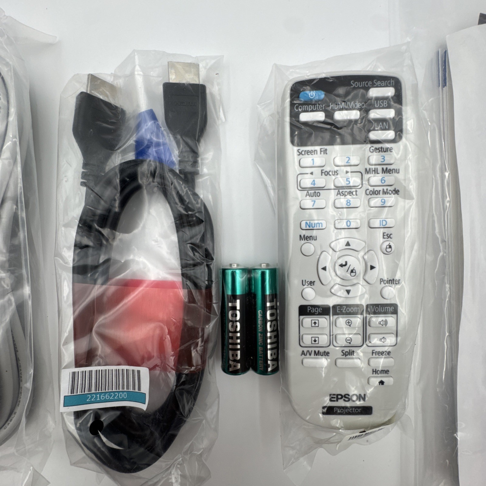Epson Powerlite 1781W H794A Wireless 3LCD Black Projector