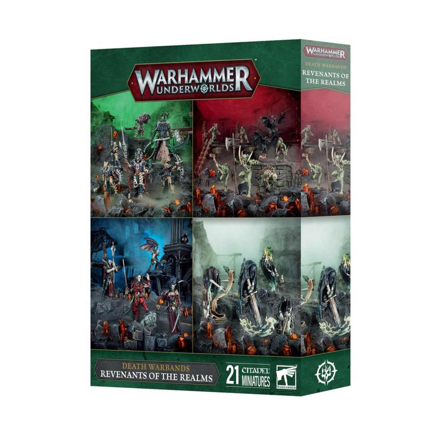 GW Warhammer Underworlds Embergard  Death Warbands - Revenants of the Real New