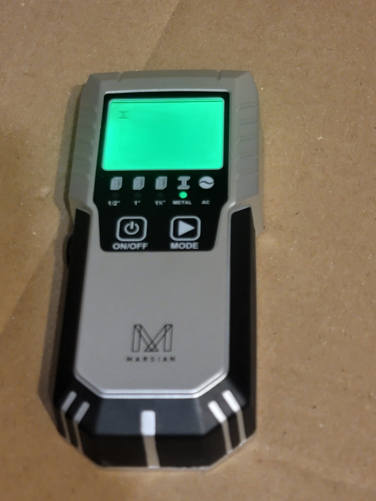 Marsian TH570 Wall Stud Finder LCD Display Detects Wood & Metal AC Live Wire