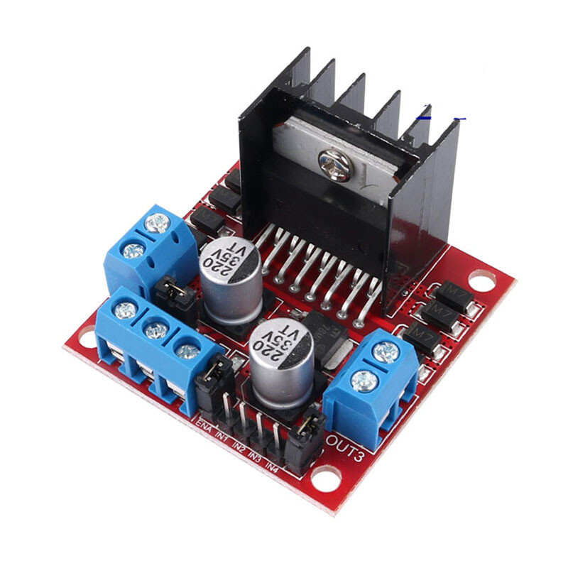 1x L298N Dual H Bridge Control Board DC Stepper Motor Driver Board Module Robot
