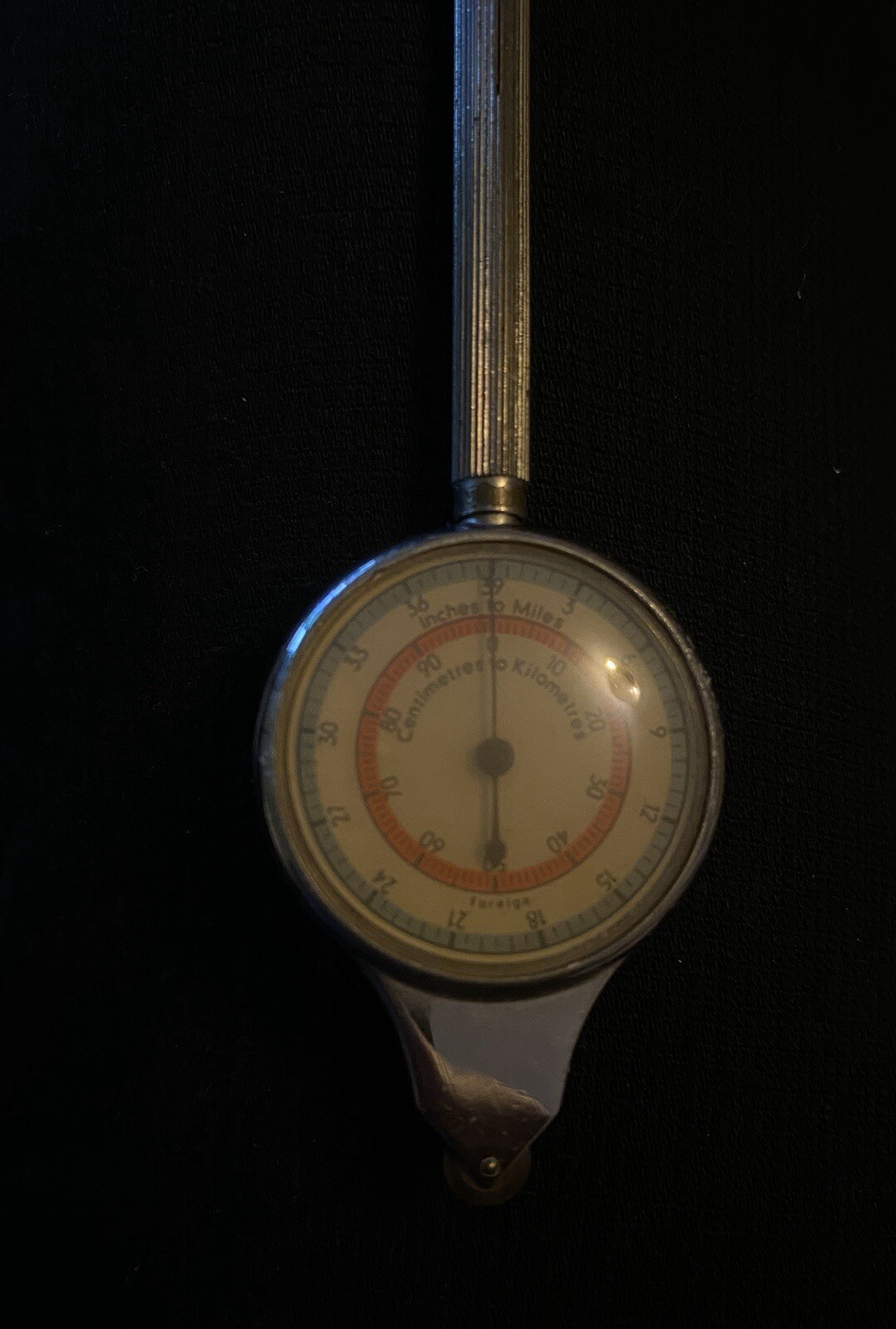 Vintage Map Range Measurer Opsiometer Reader Compass & Magnifier All in One Tool