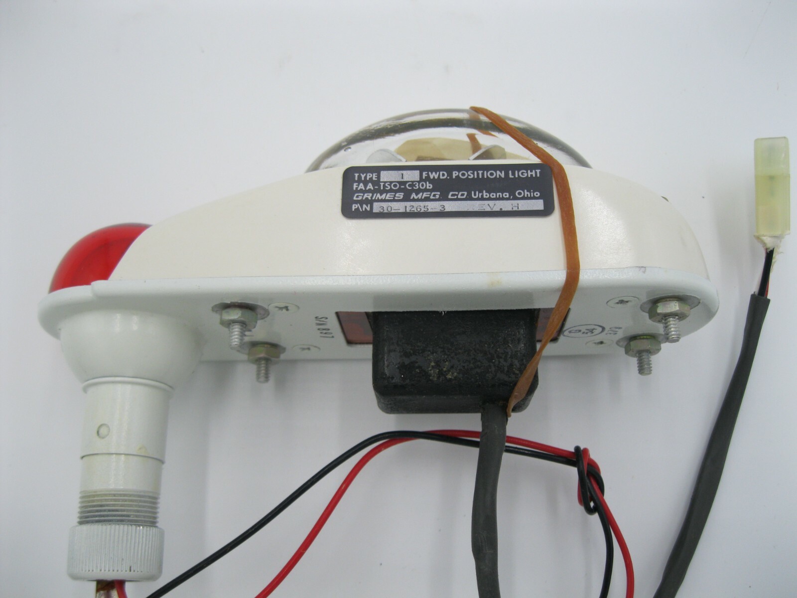 Grimes Wing Tip Strobe Light - Red 30-1265-3 New