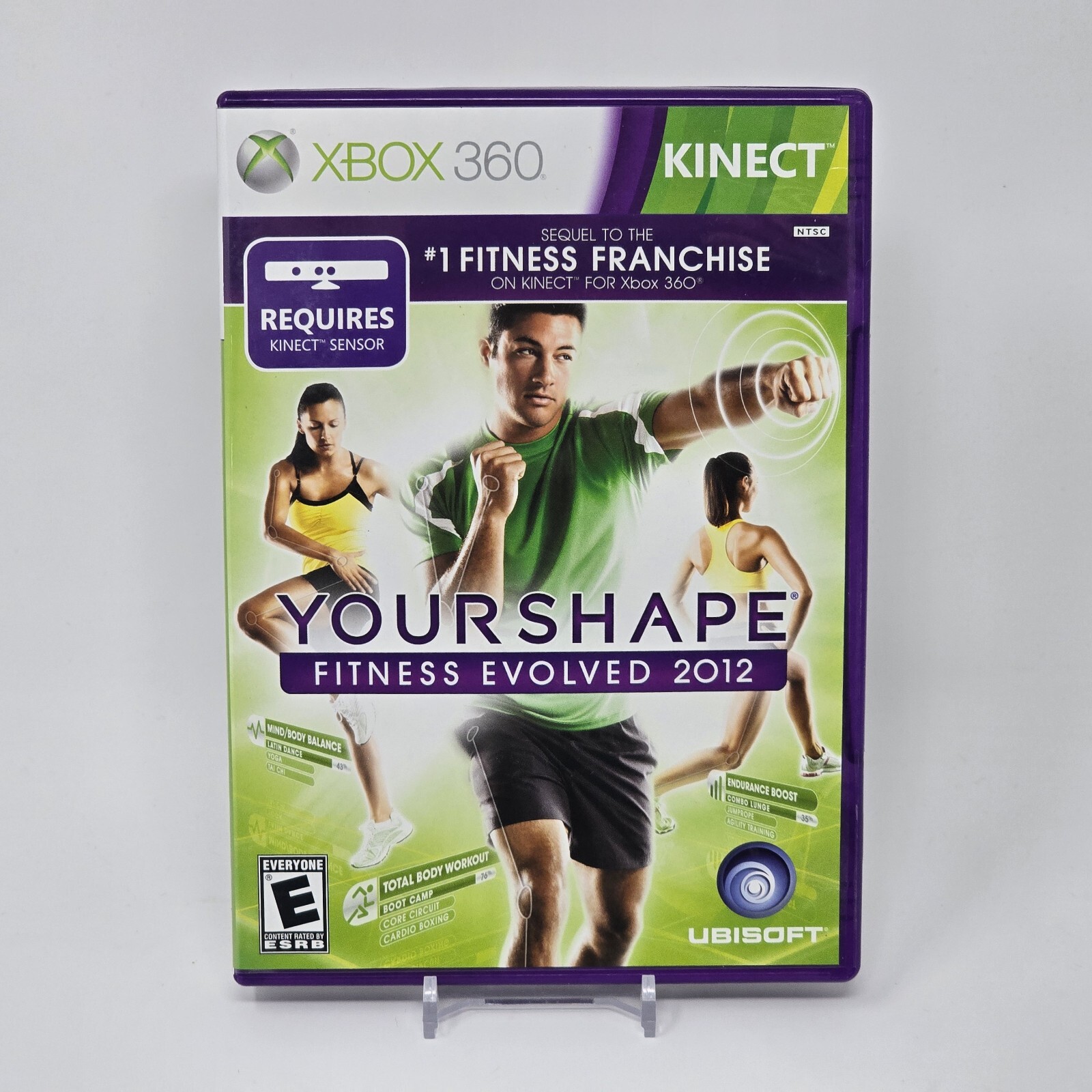 Your Shape: Fitness Evolved 2012 (Xbox 360) CIB COMPLETE & TESTED