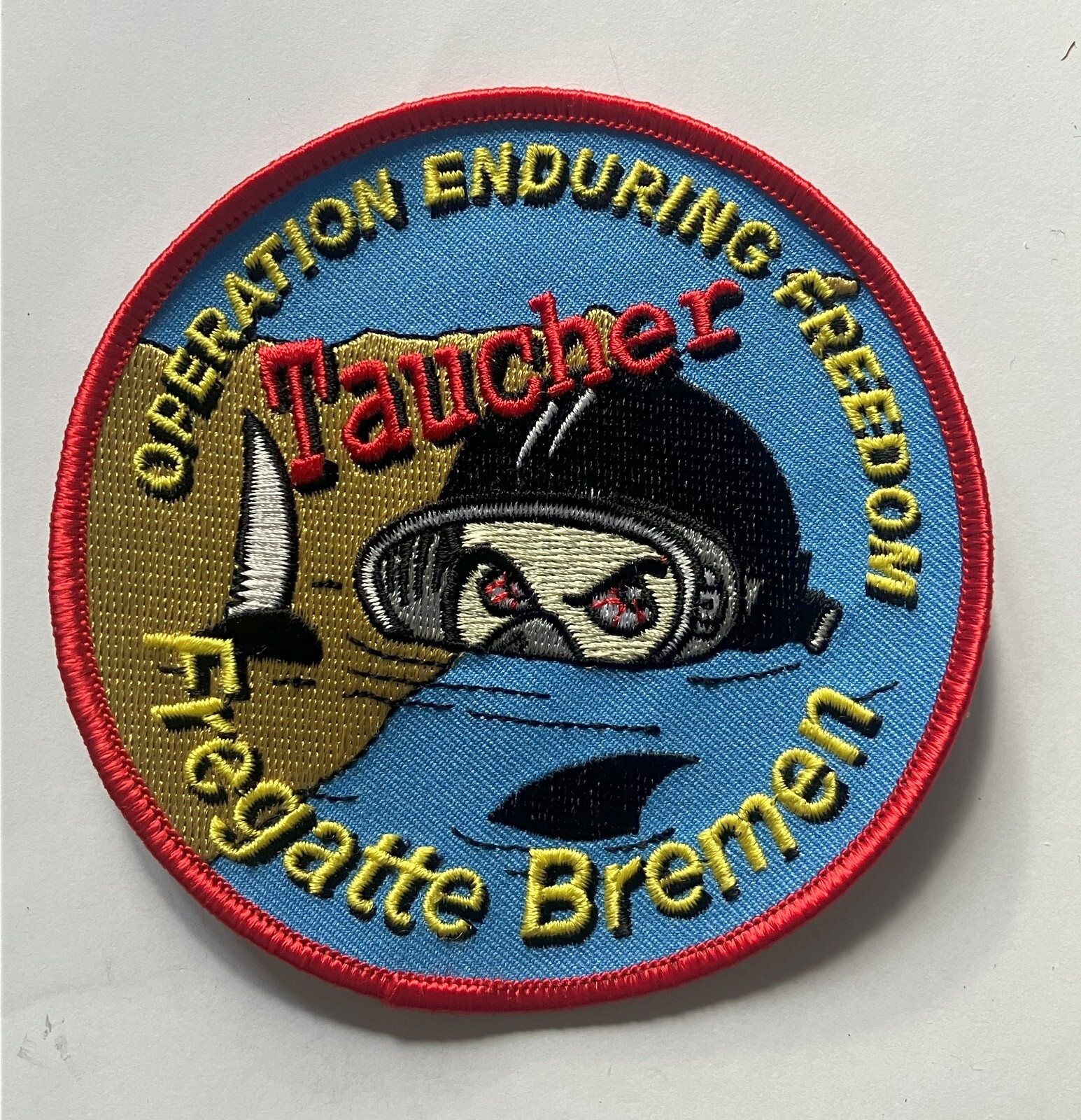 Bundesmarine, German Navy Op Enduring Freedom Diver patch Frigate Bremen