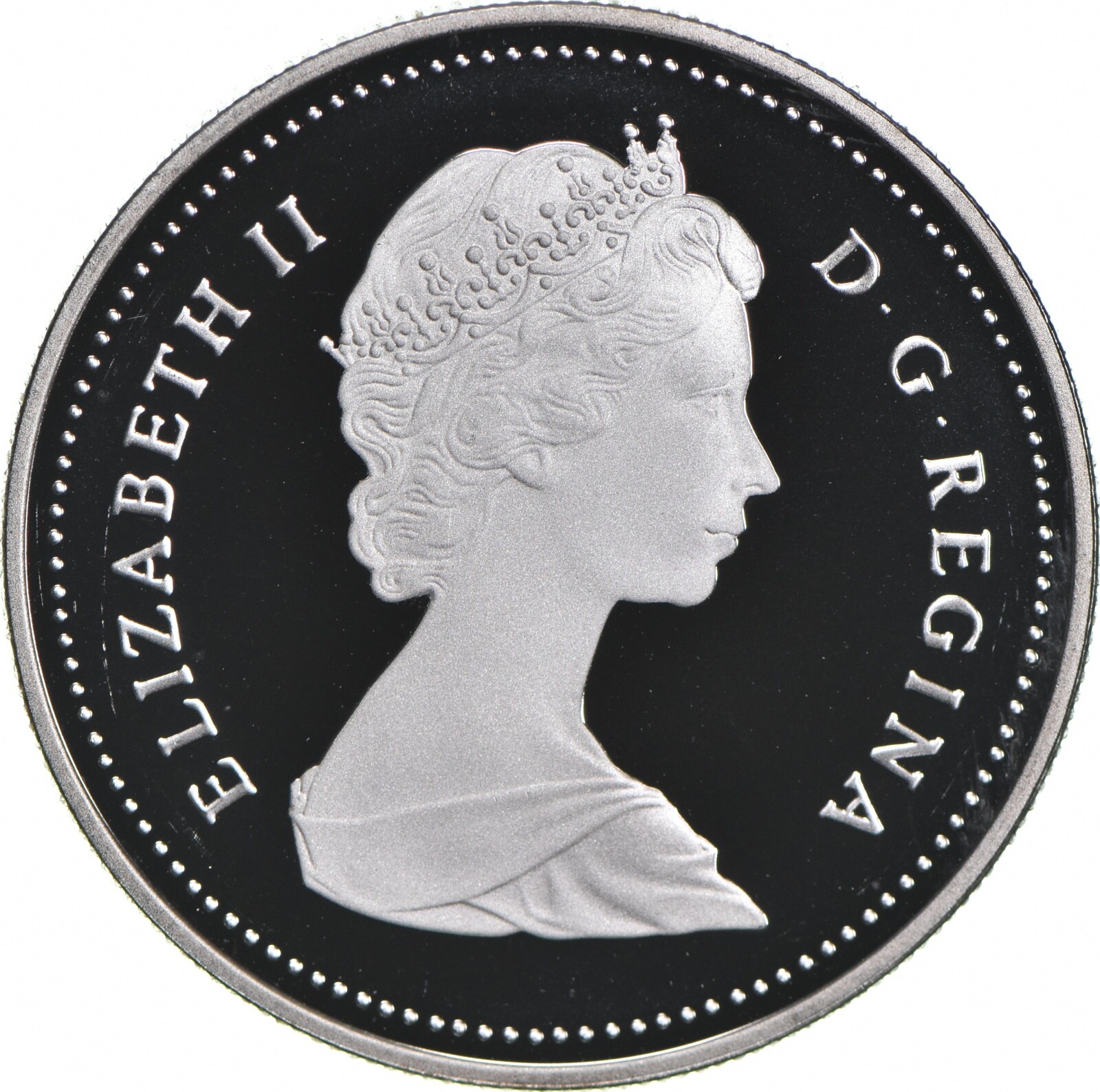 1987 Canada 50% Silver Canadian Silver Dollar - Davis Strait