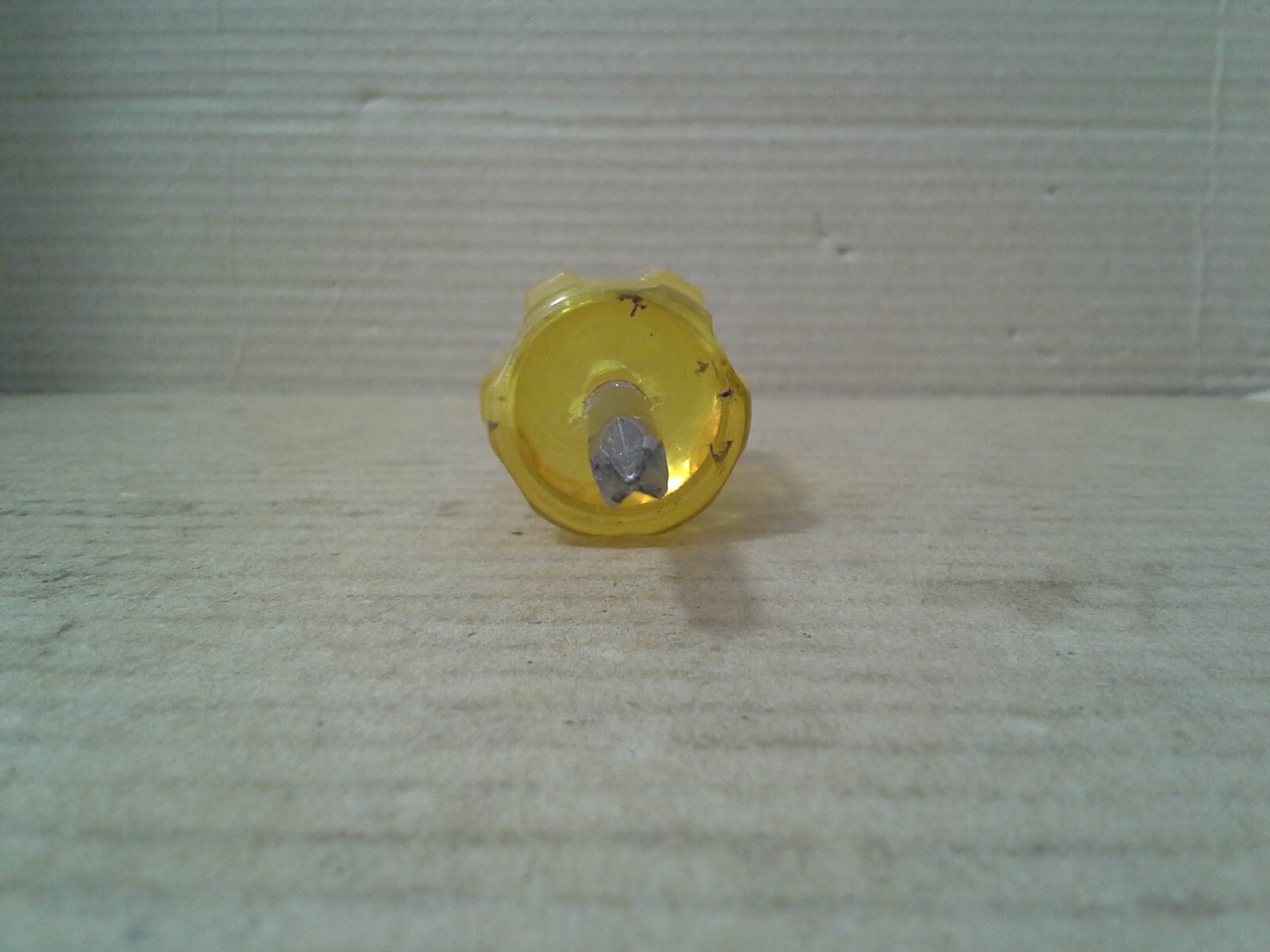 Hollywood USA Stubby Yellow Handle Phillips Screwdriver . VGC