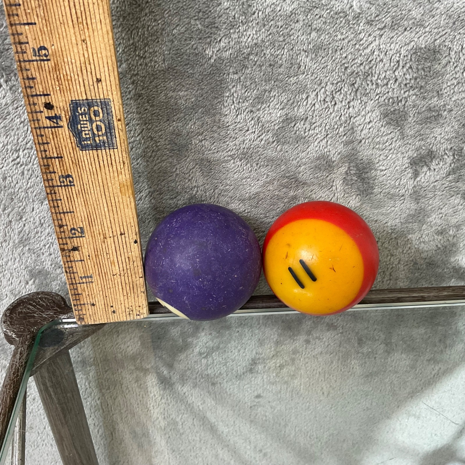Vintage No. 4 & No. 11 Pool Balls Billiard Replacement craft projects