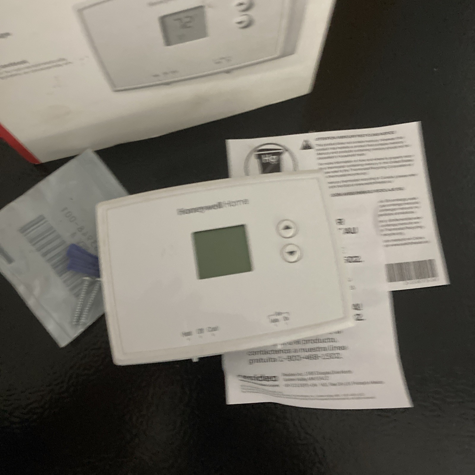Honeywell RTH111B1024 Digital Non-Programmable Thermostat - White