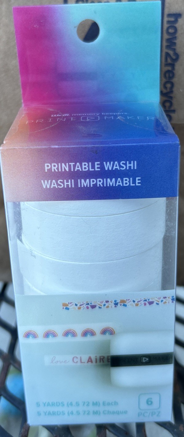 We R Memory Keepers Print Maker Guide for Alignment 6” Ribbon And Washi Guide