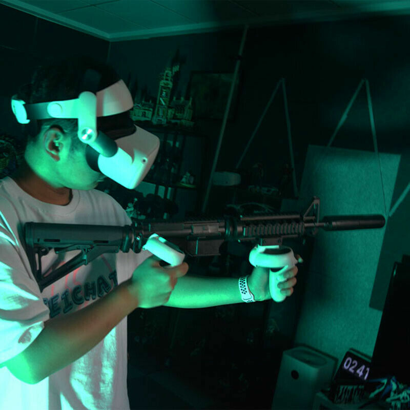 New VR Headset Controller Game Shooting Gun Double Handle for Oculus quest 2