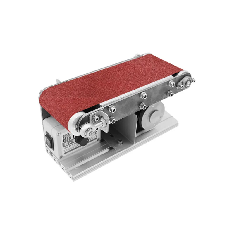 220V Multifunctional Desktop Belt Sander DIY Electric Polishing Machine Metal