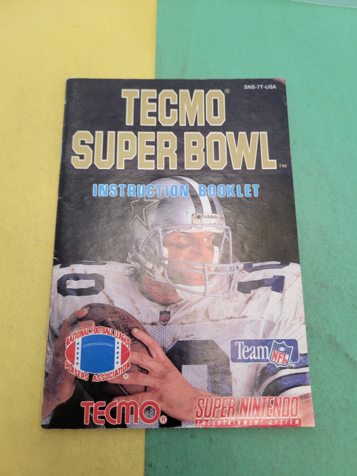 tecmo superbowl snes manual