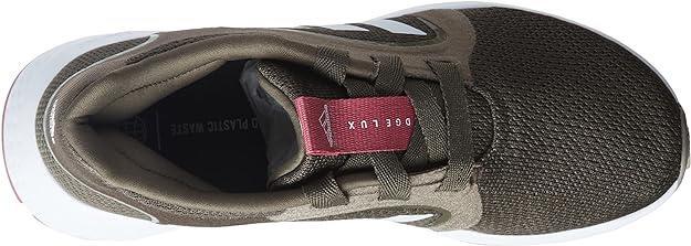adidas Women's Edge Lux 5 Sneaker H03780 Olive Strata/White/Pink Strata