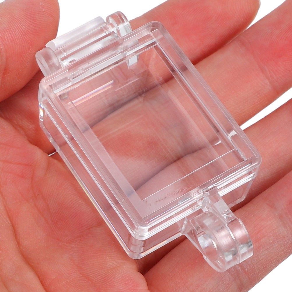 Switch Protective Cover Toggle Protector Emergency Stop Button Clear