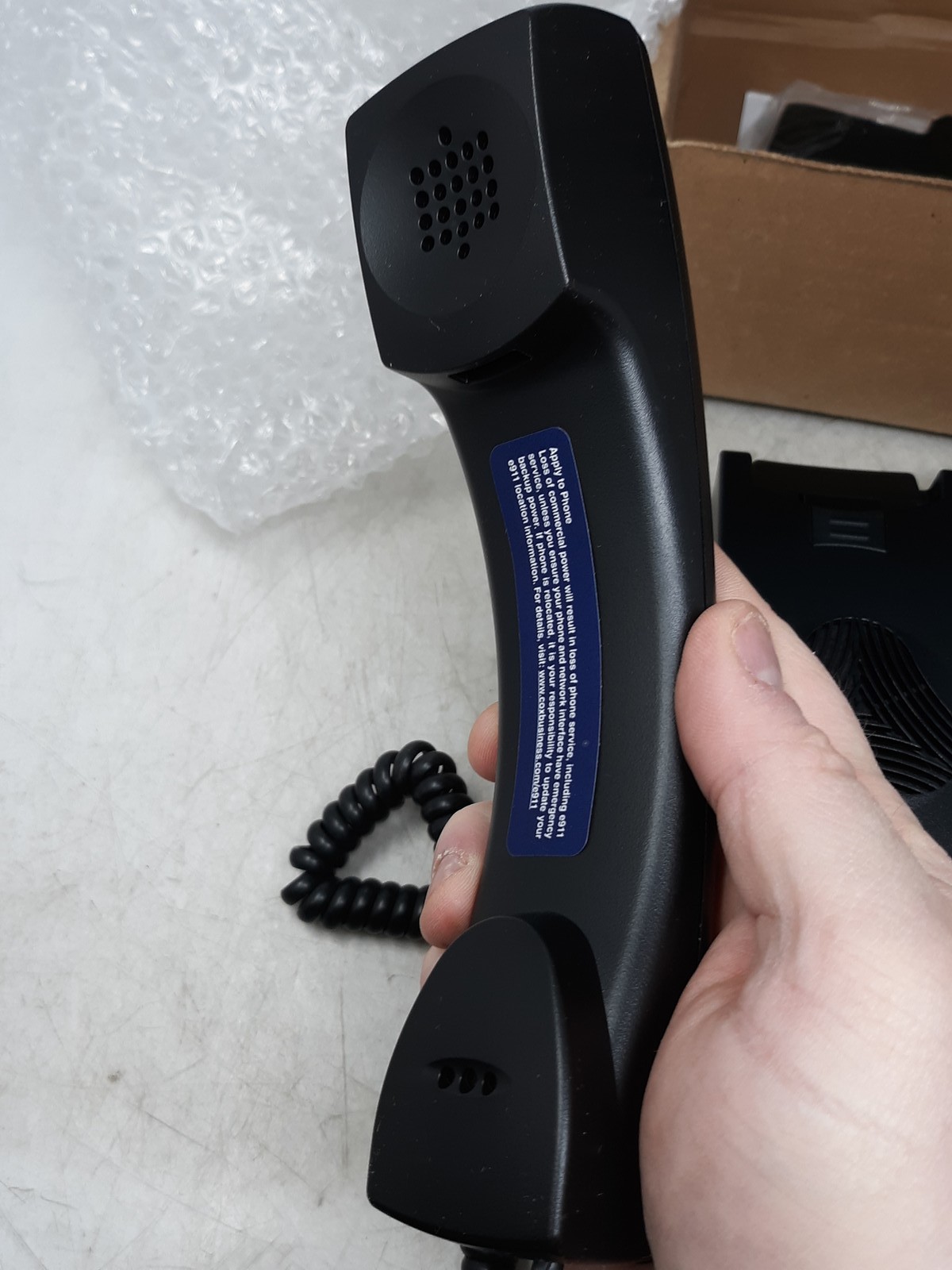 Polycom VVX 411 Desktop Phone PoE HD Voice