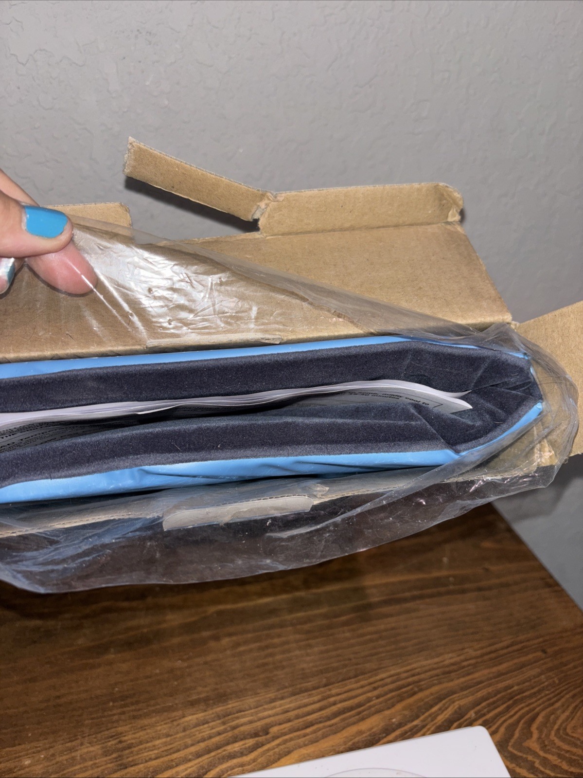 Chillow Cooling Relief Pad, Blue, Full size