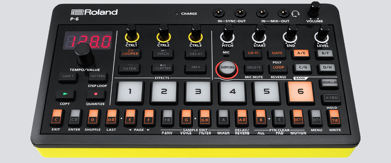 Roland P-6 AIRA Compact Creative Sampler