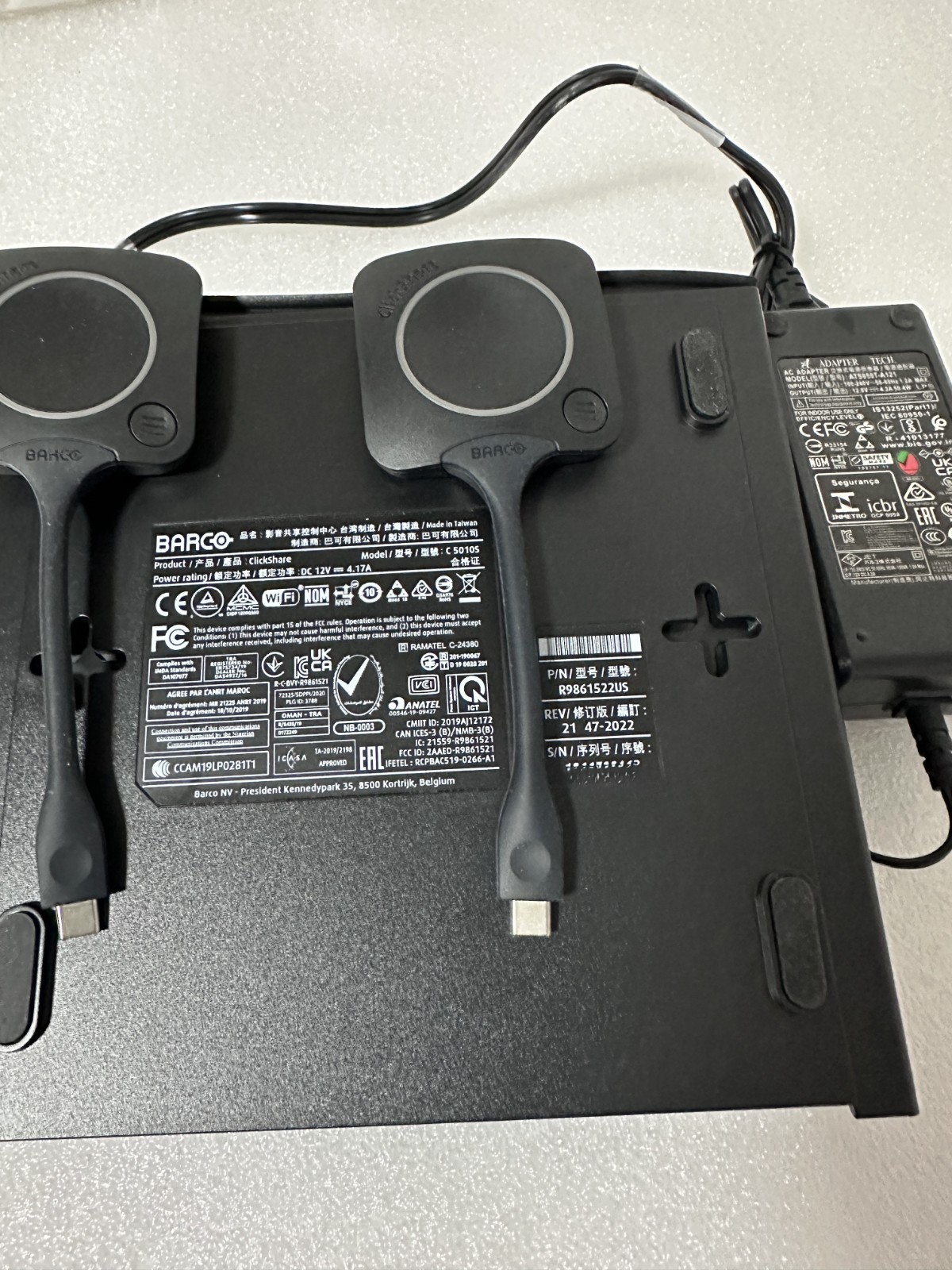 Barco ClickShare C 5010S R9861522US Wireless Presenter and Collaboration System