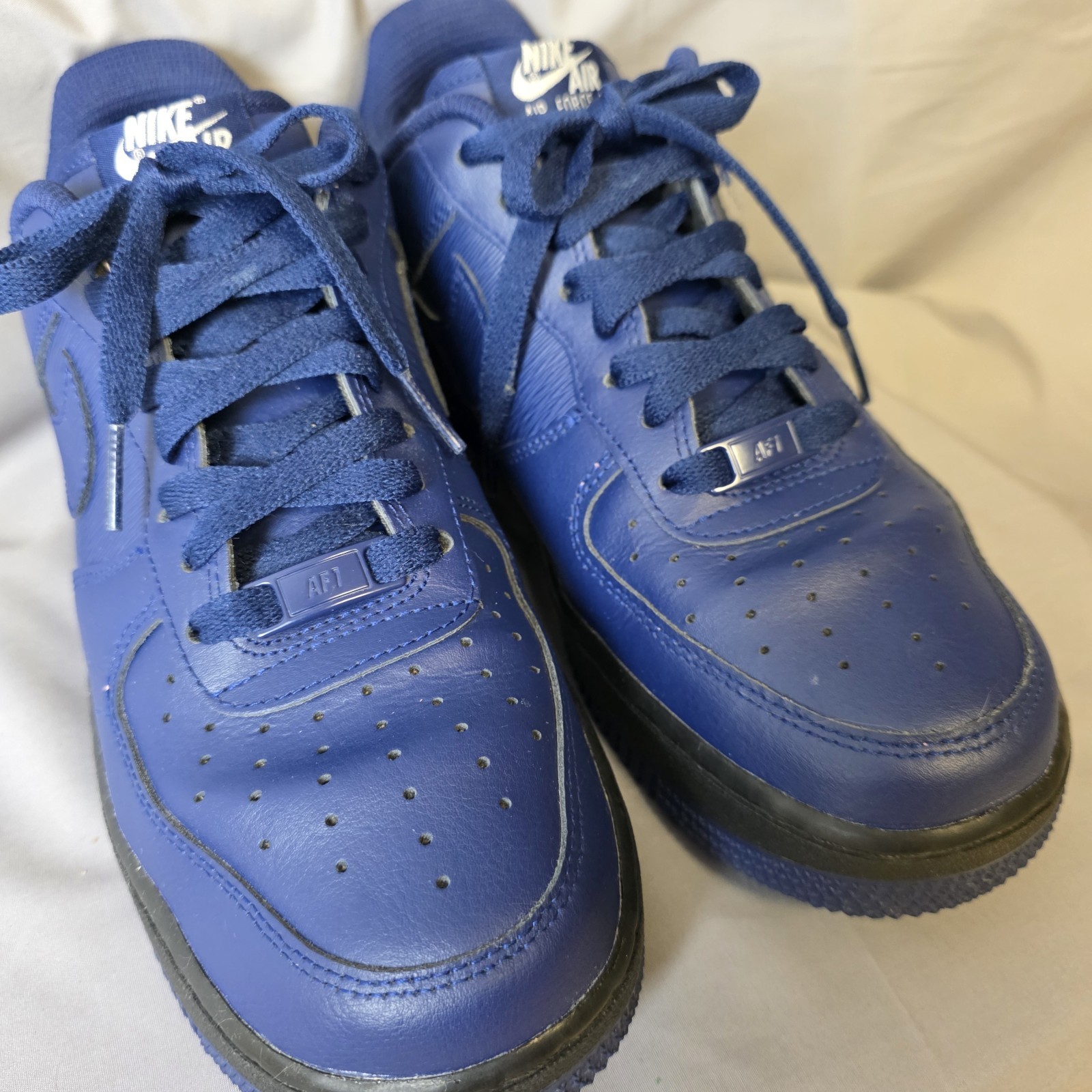 NikeiD Nike By You Air Force 1 Navy Black Size 8 CT7875-994 Jordan High Dunk