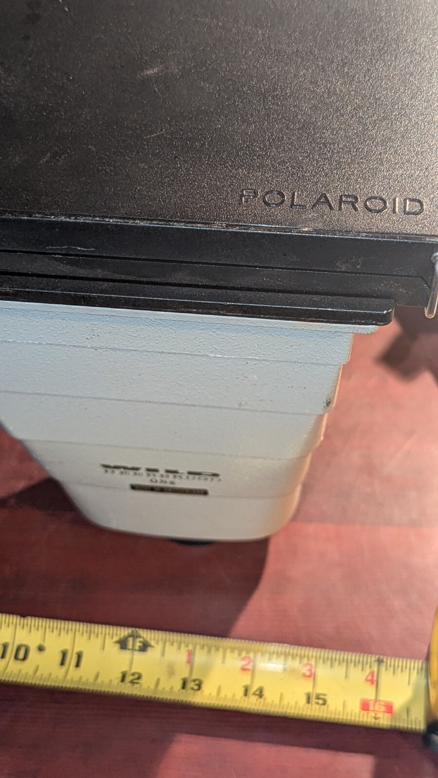 Wild Heerbrugg 0.8X Polaroid Camera Microscope Attachment