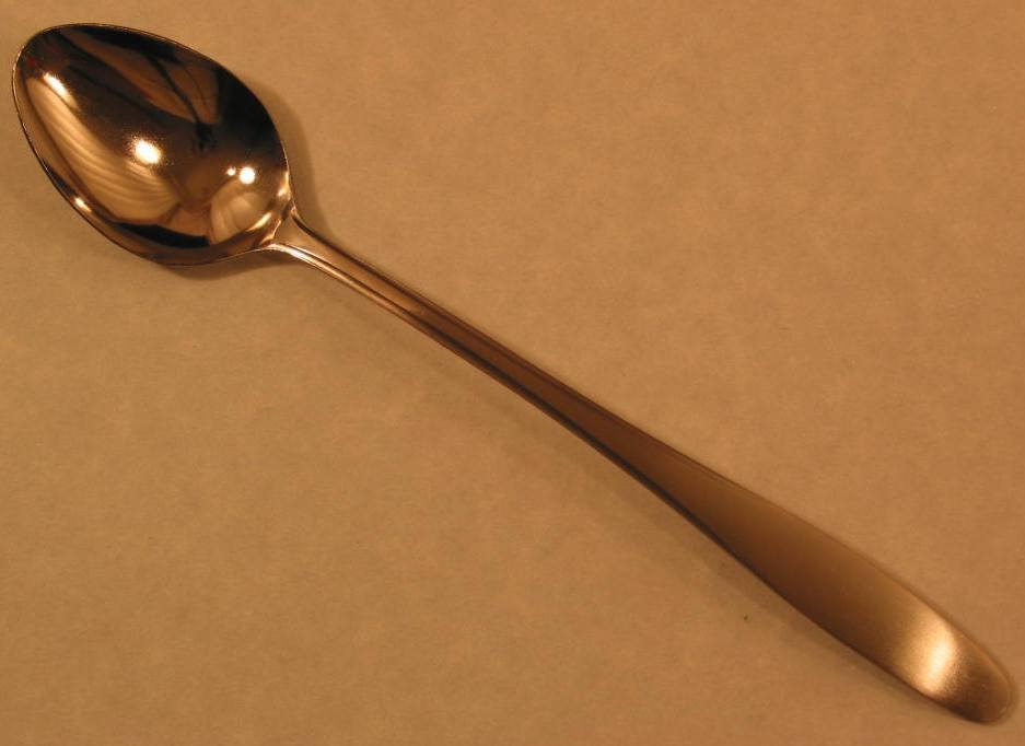 Set of 4 New Delco, Delta Pattern, Stainless, 7 1/2" Iced Tea Spoons