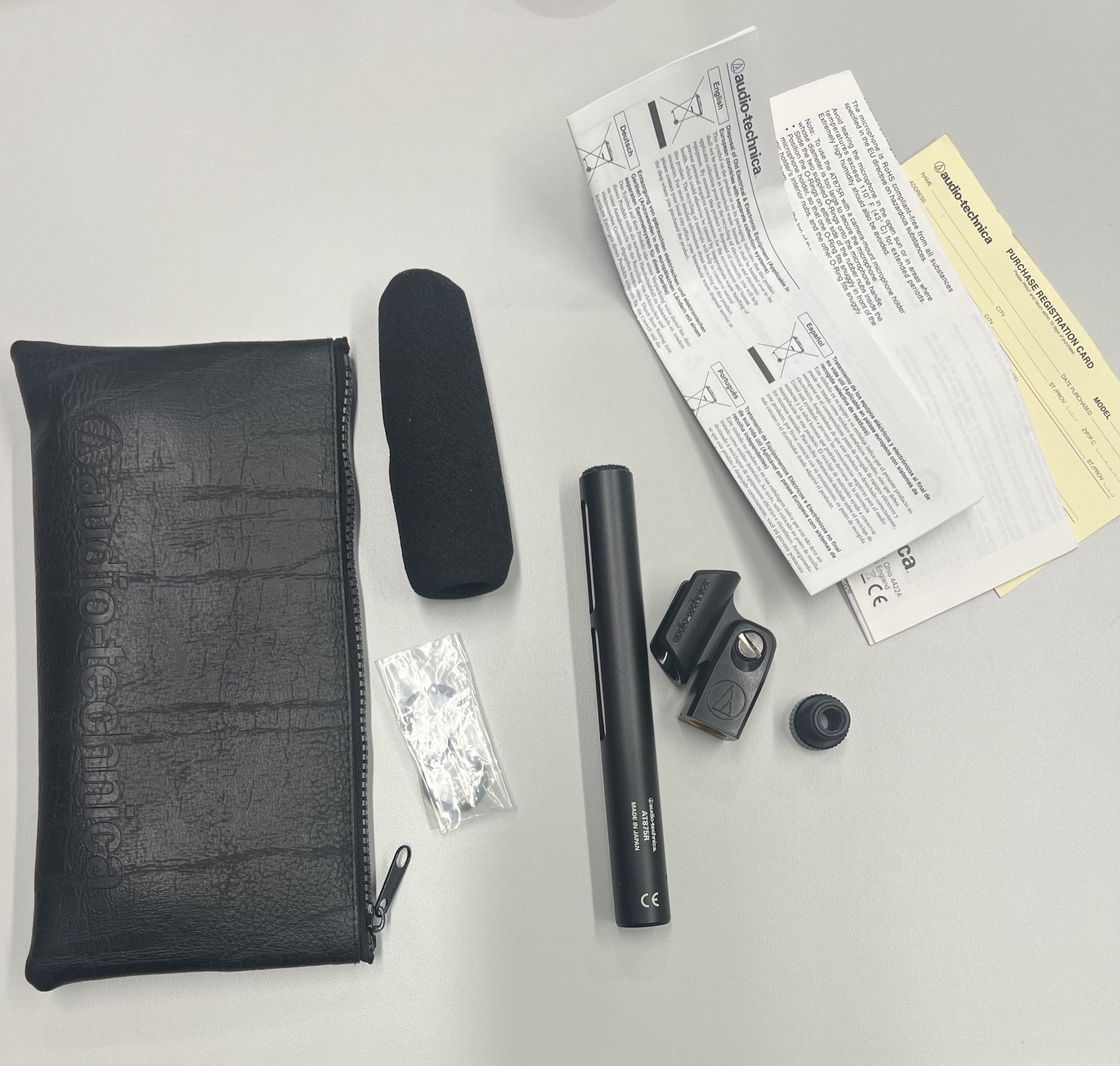 Audio-Technica AT875R Line + Gradient Condenser Shotgun Microphone