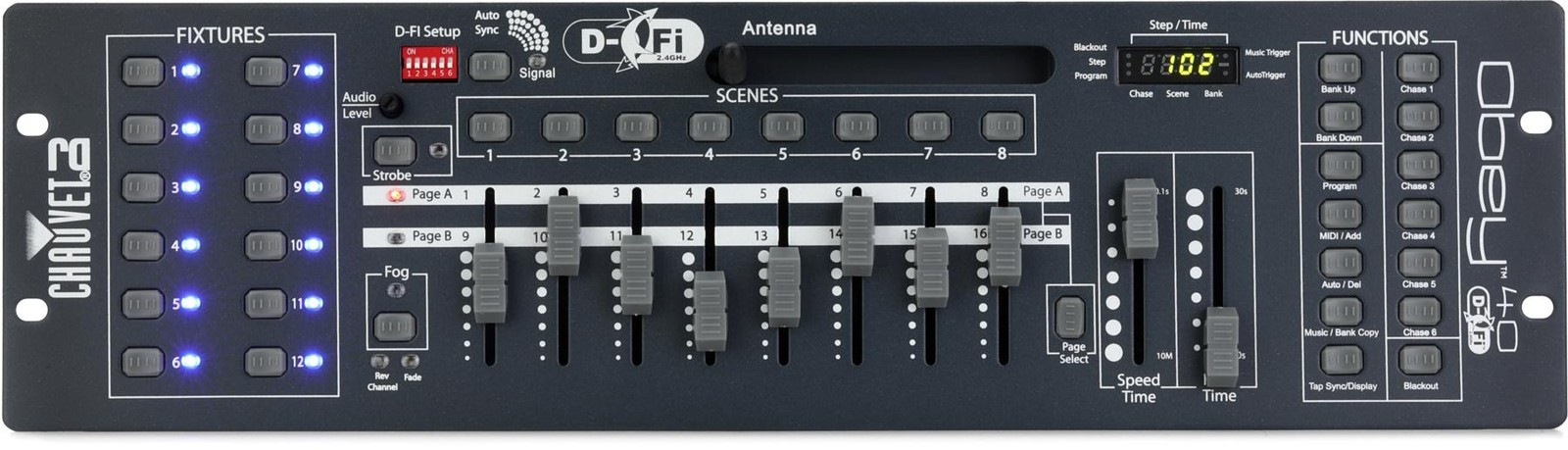 Chauvet DJ OBEY40DFI2.4 (3-pack) Bundle