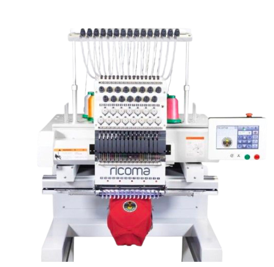 Ricoma MT-1501: 15 needle Single Head Embroidery Machine, Accessories & more!