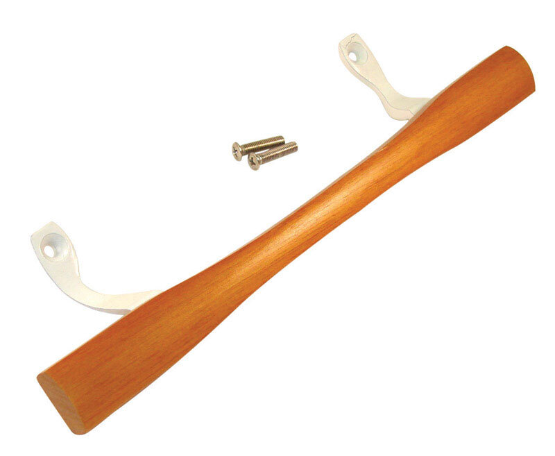 Barton Kramer 439WC Brown Wood Side Mount Sliding Door Handle 6-5/8 in.