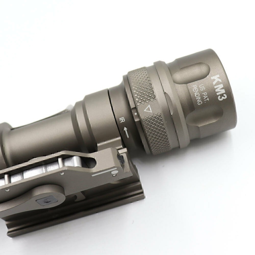 Mounted Light 400Lumen LED Flashlight Torch QD Release 20mm Rail Mount TAN Color
