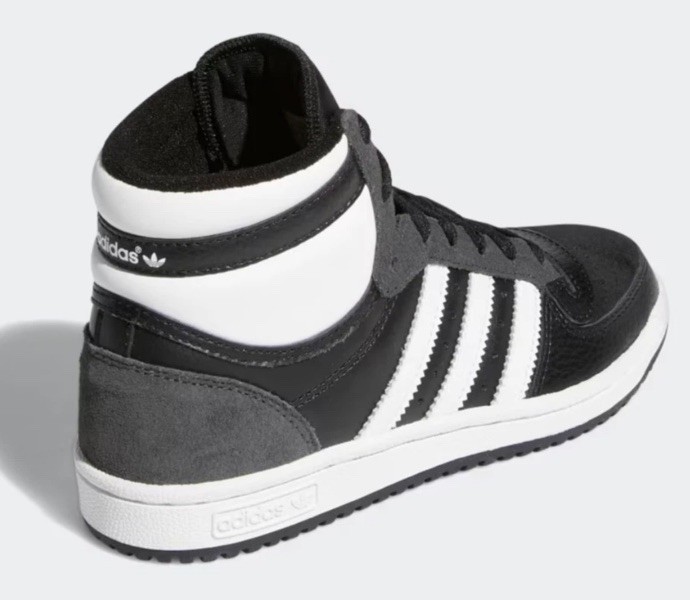 Adidas GS Top Ten RB Shoes Black/White GX0742- Size 10.5 US