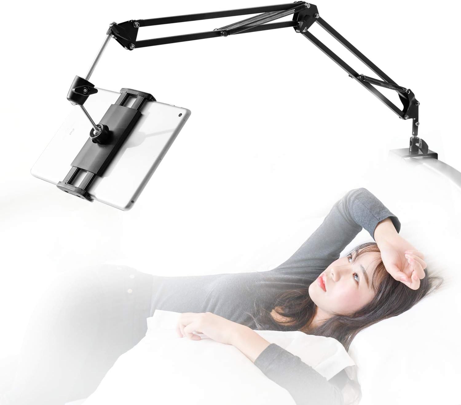soporte para celular tablet tableta de cama escritorio giratoria 360 brazo New