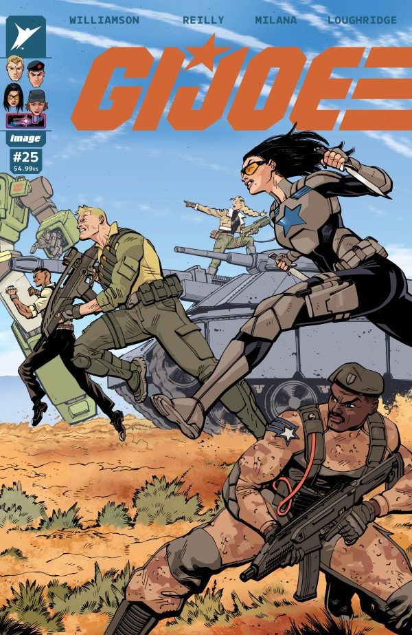 GI Joe #25 CVR A Tom Reilly Wraparound Pre Order 8/19/26 Image Comics