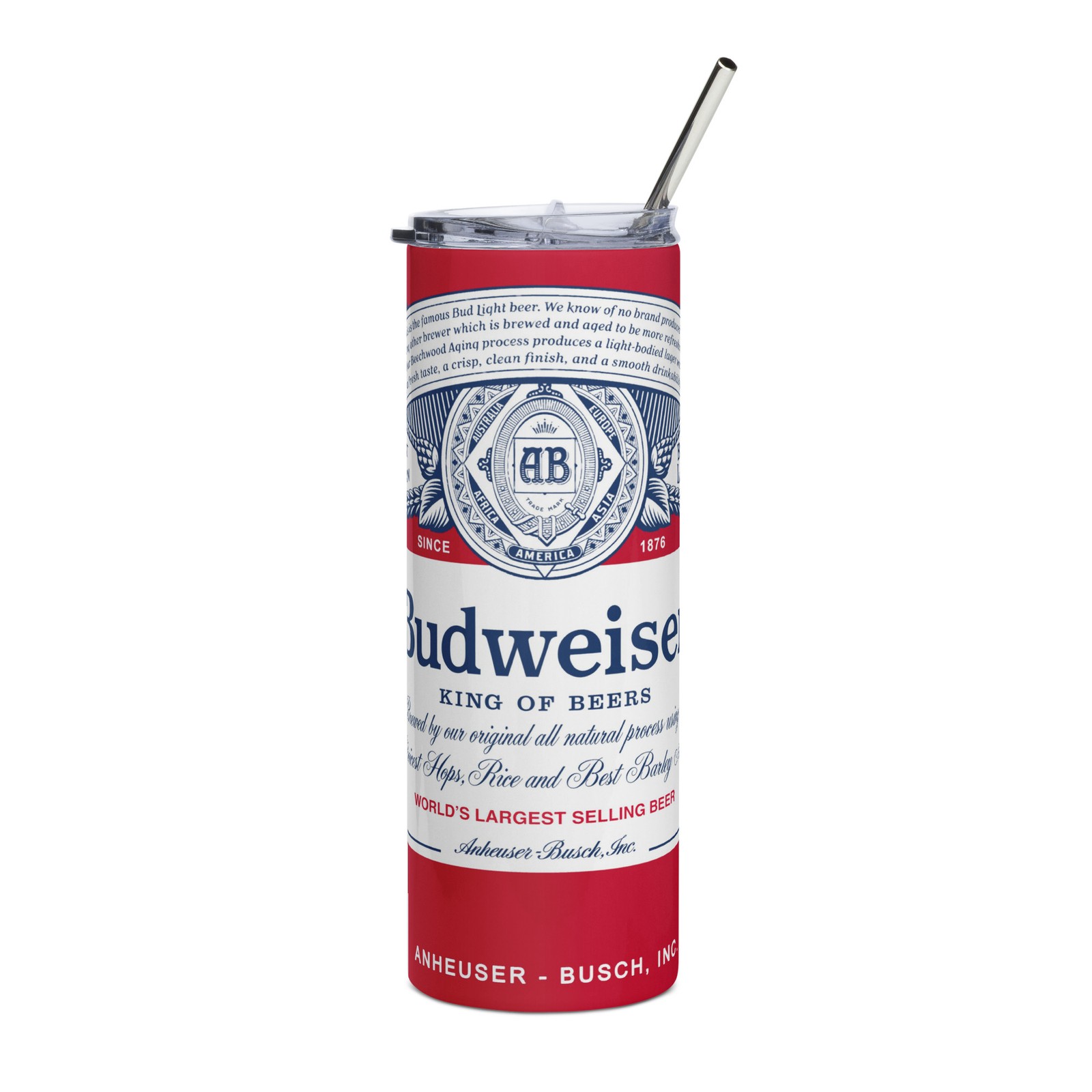 King of Beers Classic Stainless Steel Tumbler