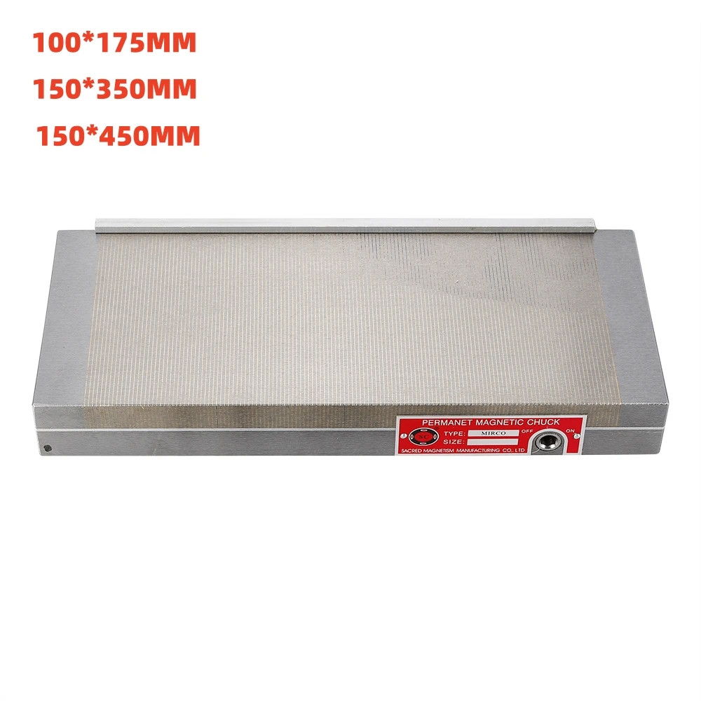 Permanent Magnetic Chuck, 100-120N Rectangular Chuck, Fine Pole Magnetic Chuck