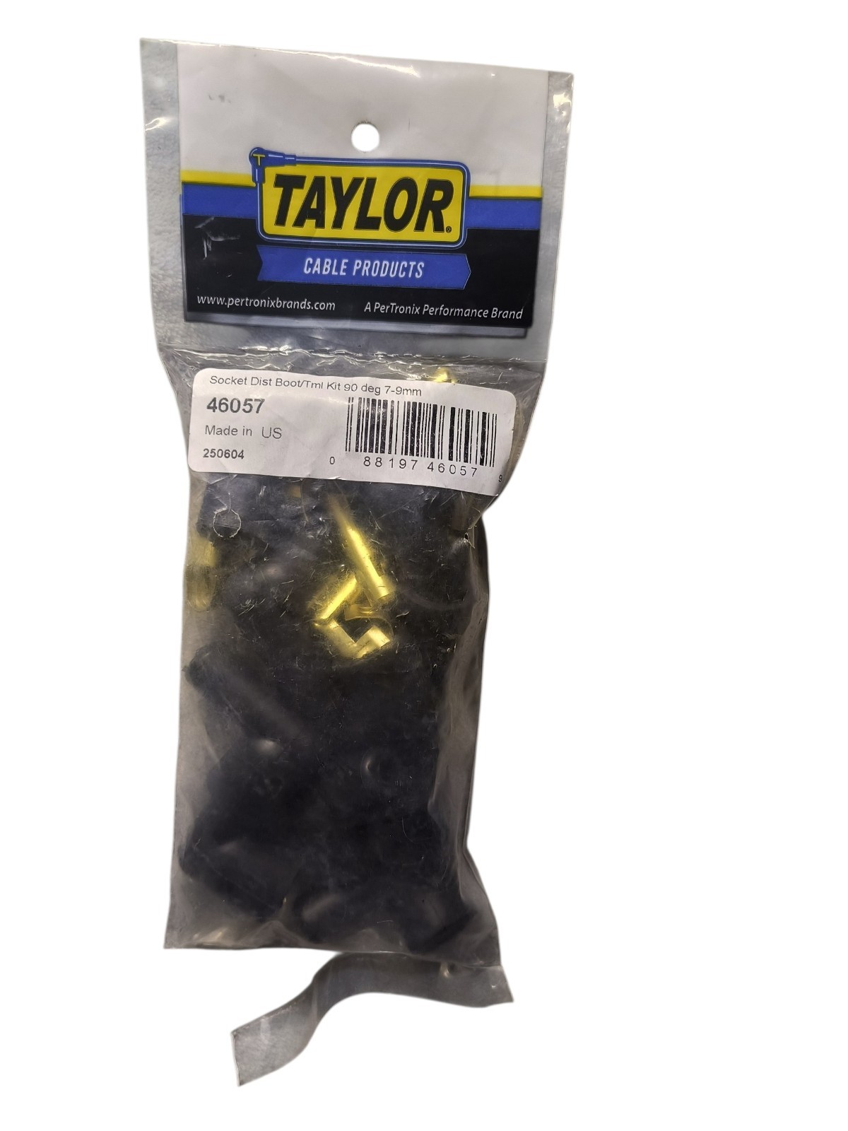 TAYLOR 90 Degree Cable Socket Style Distributor Boot Kit 7-9mm