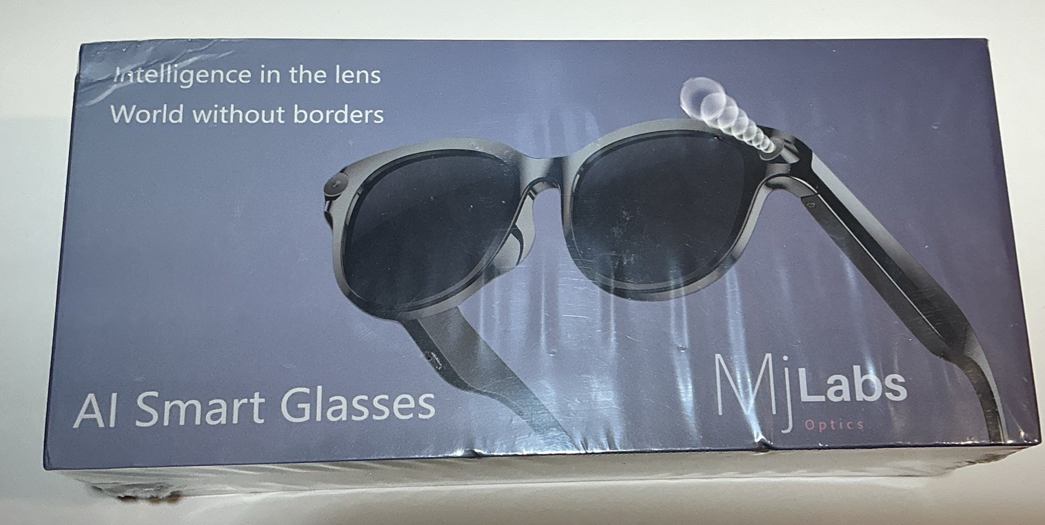 AI Smart Glasses with Camera Video Music Translation Supports iOS/Android