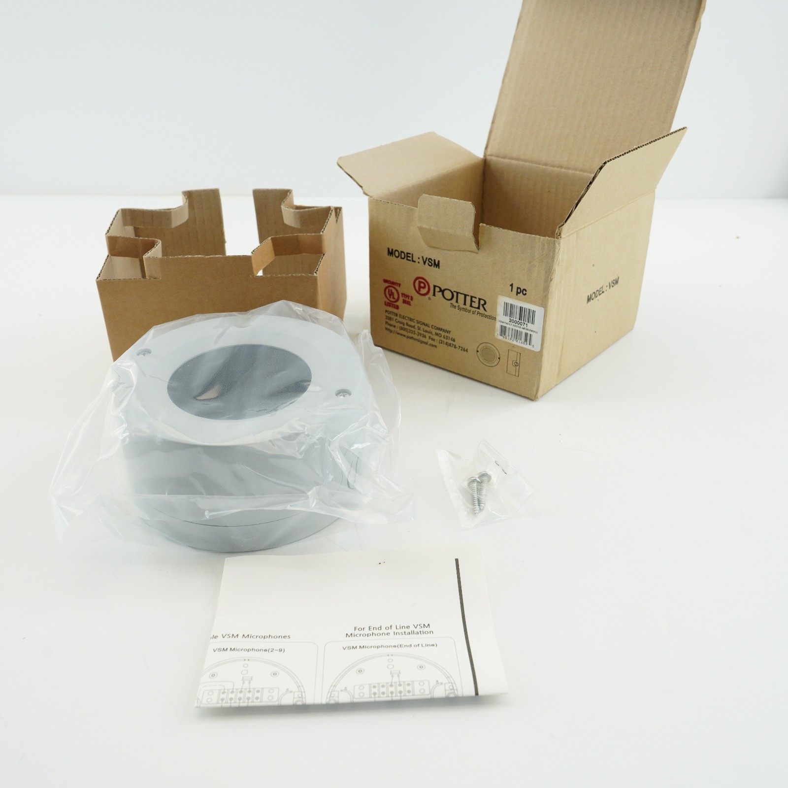 NEW POTTER VSM Vault Sound Microphone