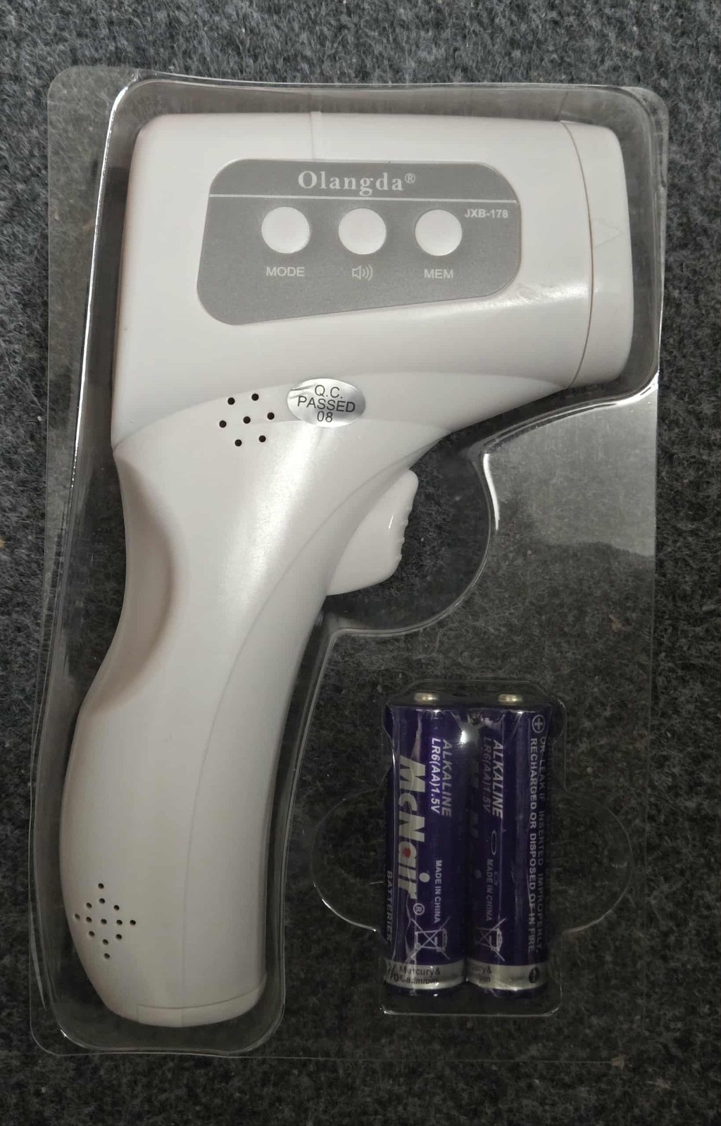 Olangda JXB-1782 Non-Contact Forehead Digital Infrared Thermometer