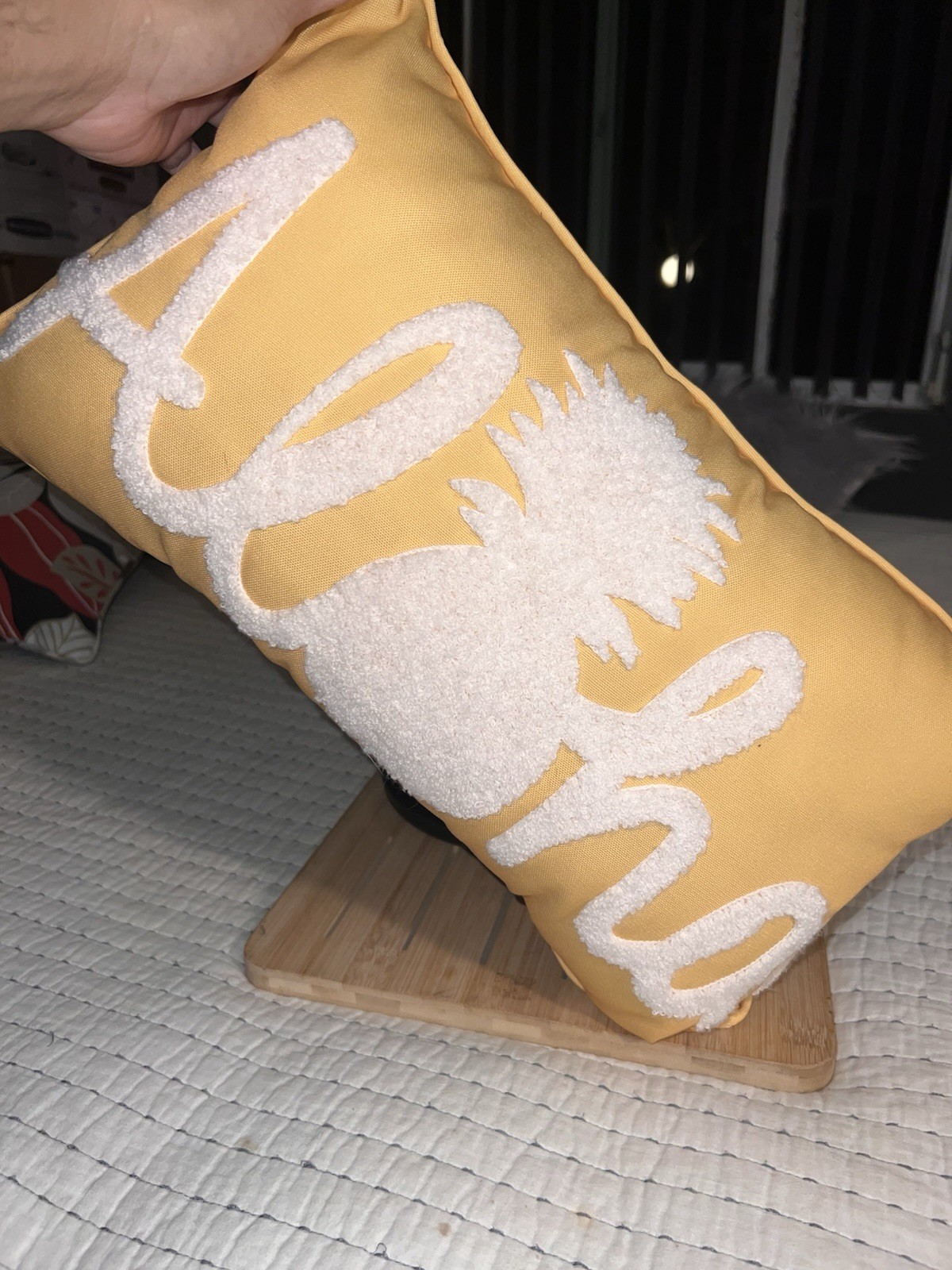 ALOHA GOLDEN PILLOW