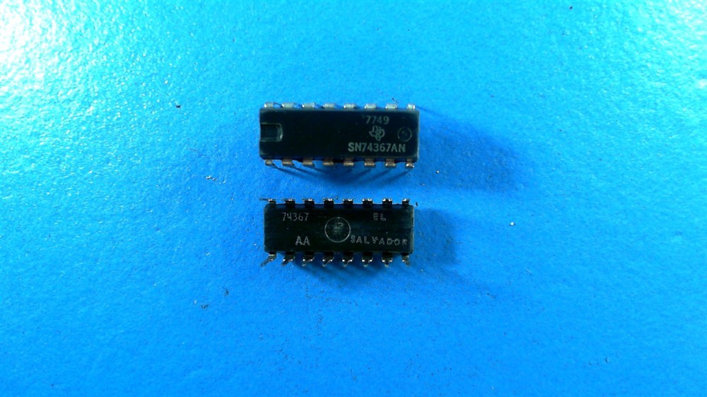 New (4pcs) SN74367AN TEXAS INSTRUMENTS IC Logic