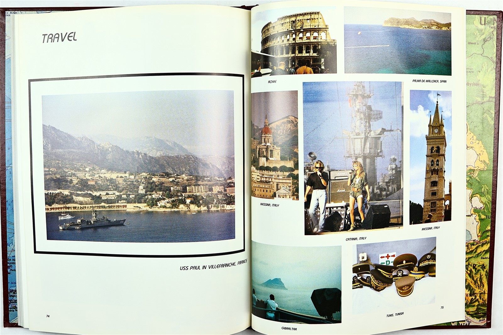 USS Paul (FF-1080) 1990 Mediterranean Deployment Cruise Book