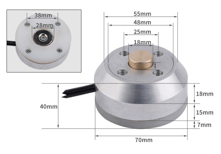 CNC Z-Axis Router Mill Touch Plate Mach3 Tool Setting Probe Milling Tools Silver